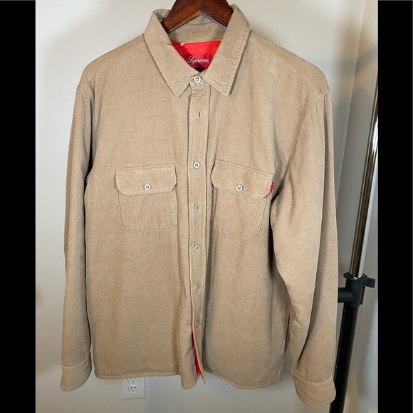 Supreme Corduroy Button Up Jacket - Picture 2 of 7